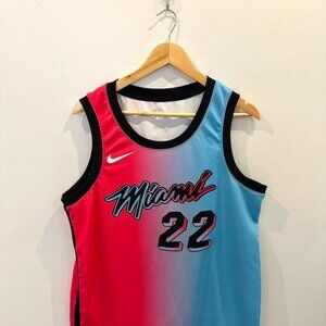 Jimmy Butler Miami Heat Vice City Edition Nike Swingman Jersey – Size L